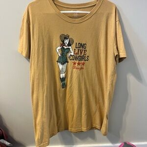 Wrangler Long Live Cowgirls Graphic Tee